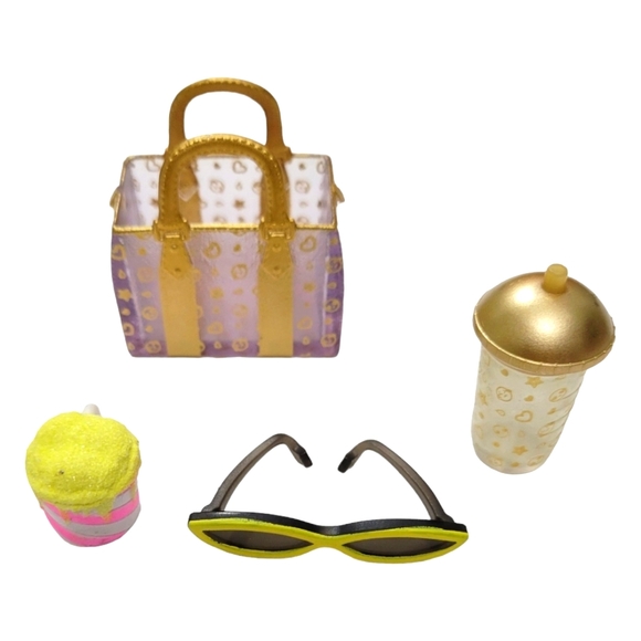 LOL Surprise Lot Winter Disco Doll Snow Jamz 2018 Handbag Water Bottle Sunglass - Picture 3 of 6